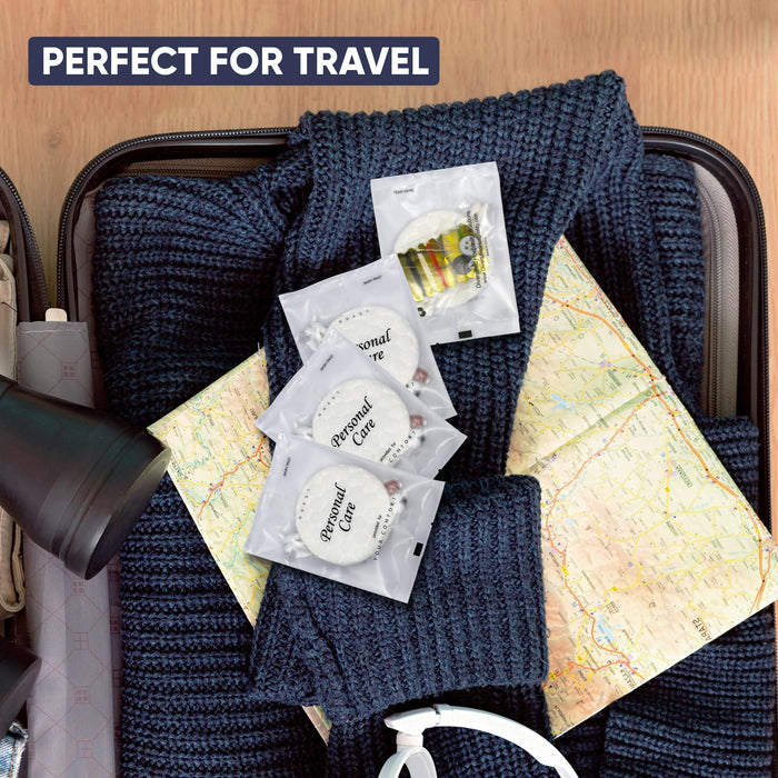 Personal Care Kit Frosted Sachet Wrap | Hotels and Vacation Rentals | (Case of 50)