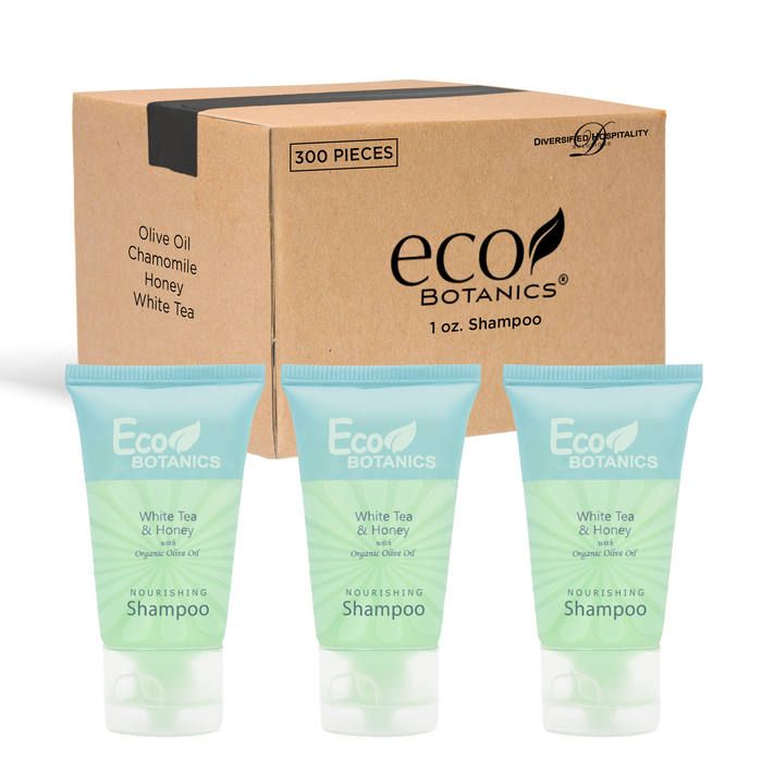 Eco Botanics Travel-Size Hotel Shampoo 1 oz (Case of 300)