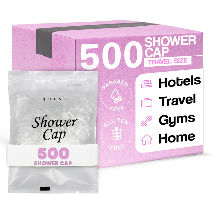 Shower Cap Frosted Sachet Wrap (Case of 500)