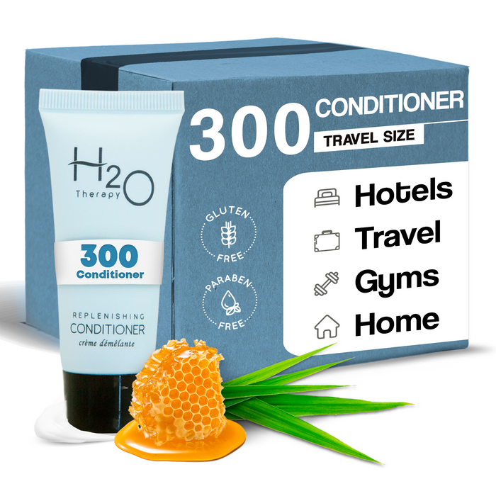 H2O Therapy Conditioner, Travel Size Hotel Hospitality, 1 oz (Case of 300)