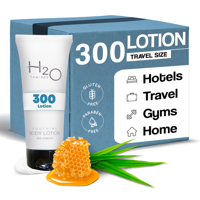 H2O Therapy Lotion, Travel Size Hotel Hospitality, 1 oz (Case of 300)