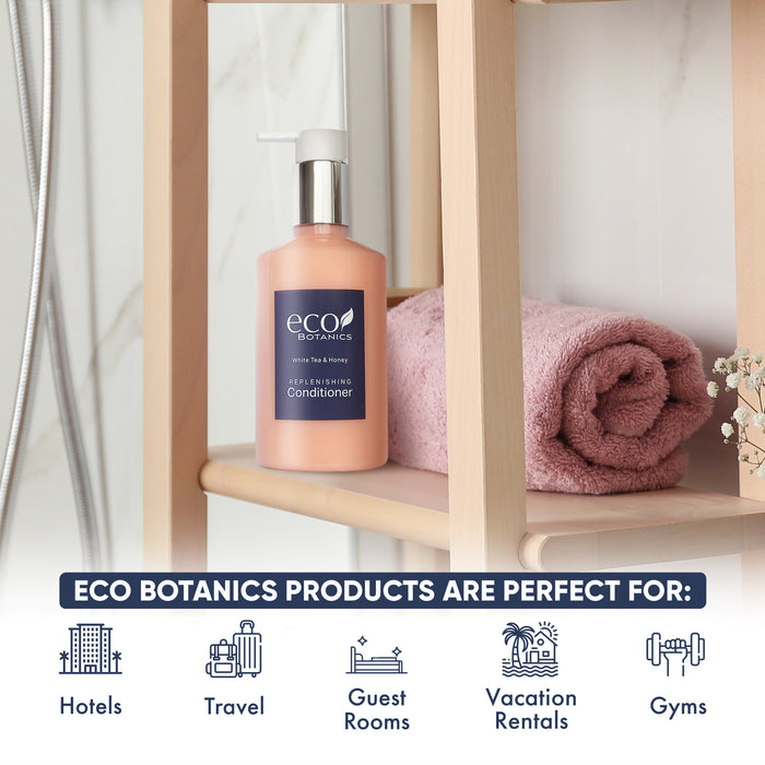 Eco Botanics Conditioner, Retail Size Hotel Amenities, 10.14 oz. (Single)