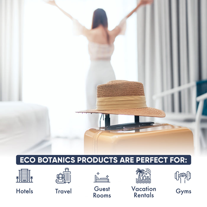 Eco Botanics Hotel Shampoo | 1 Gallon | Designed to Refill Soap Dispensers | by Terra Pure (Set of 4)