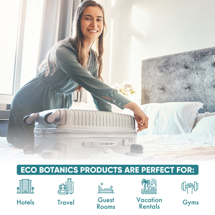 Eco Botanics Hotel Lotion | 1 Gallon | Designed to Refill Soap Dispensers | by Terra Pure (Set of 4)