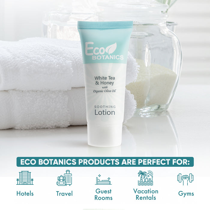 Eco Botanics Amenities Travel-Size Hotel Lotion .85 oz. (Case of 20)