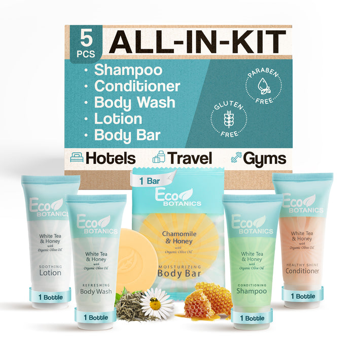Eco Botanics | 1-Shoppe All-in-Kit | Sample Set (5 pcs)