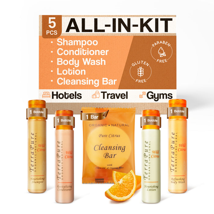Terra Pure Wild Citrus | 1-Shoppe All-in-Kit | Sample Set (5 pcs)