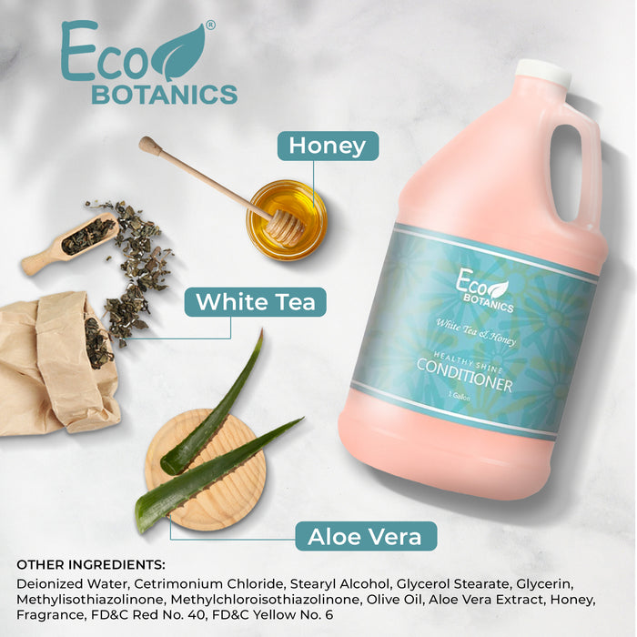 Eco Botanics Hotel Conditioner | 1 Gallon | Designed to Refill Soap Dispensers | by Terra Pure (Single)