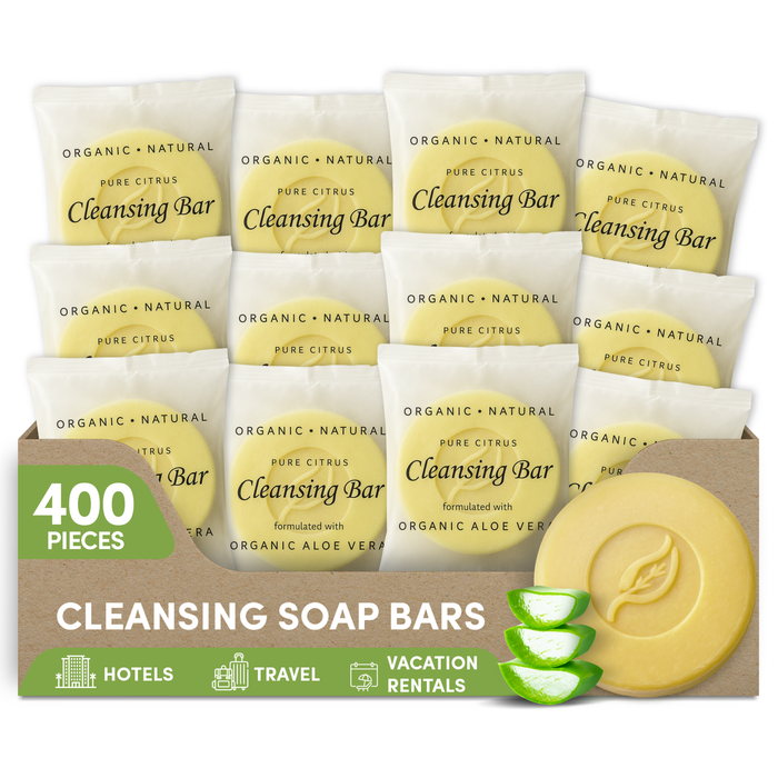 Desert Breeze Cleansing Bar Soap, Travel Size Hotel Amenities, 0.5 oz (Case of 400)