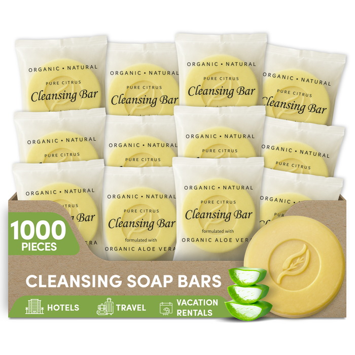 Desert Breeze Cleansing Bar Soap, Travel Size Hotel Amenities, 0.5 oz (Case of 1000)