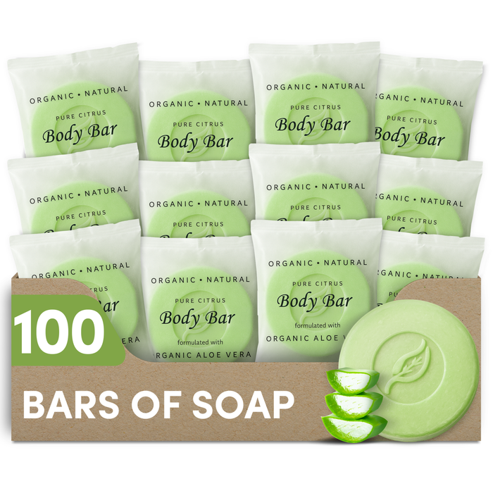 Desert Breeze Bar Soap, Travel Size Hotel Amenities, 1 oz (Case of 100)