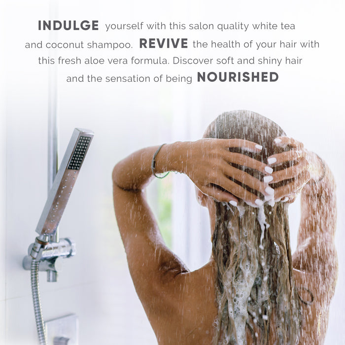 Infusé White Tea and Coconut Shampoo Acquavera Bracket 400 ml SINGLE