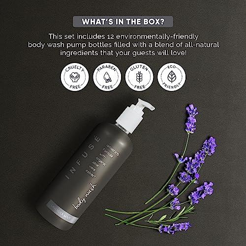 Terra Pure Infuse Lavender Mint Body Wash | 400 ml Case of 12