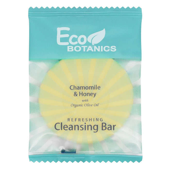 Eco Botanics Travel-Size Hotel Cleansing Bar Soap.5 oz (Case of 50)