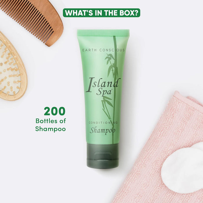 Island Spa Shampoo 1.7 oz. with Flip Cap with Natural Aloe Vera (Case of 200)