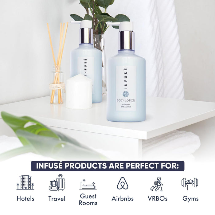 Infuse Lotion, Retail Size Hotel Amenities, 10.14 oz. (Case of 24)