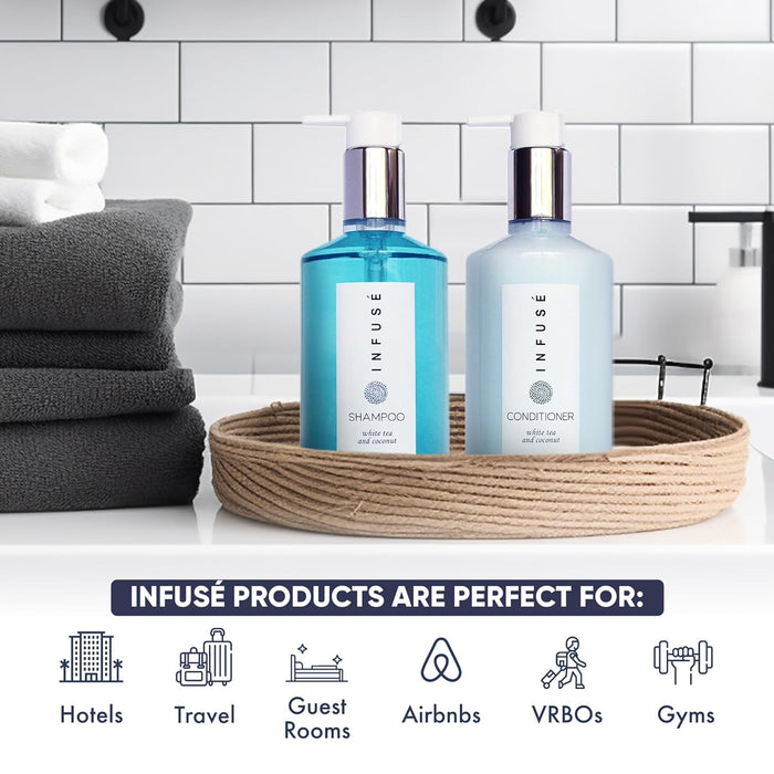 Infuse Conditioner, Retail Size Hotel Amenities, 10.14 oz. (Case of 24)