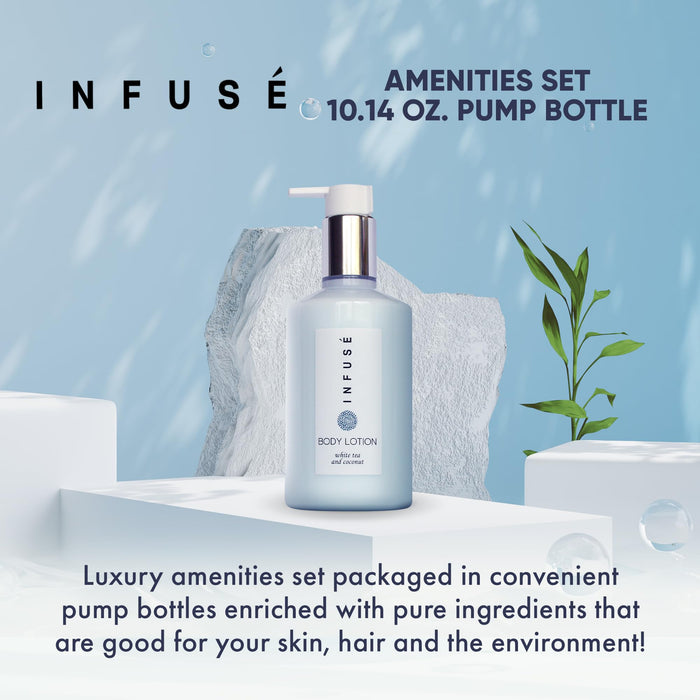 Infuse Lotion, Retail Size Hotel Amenities, 10.14 oz. (Single)