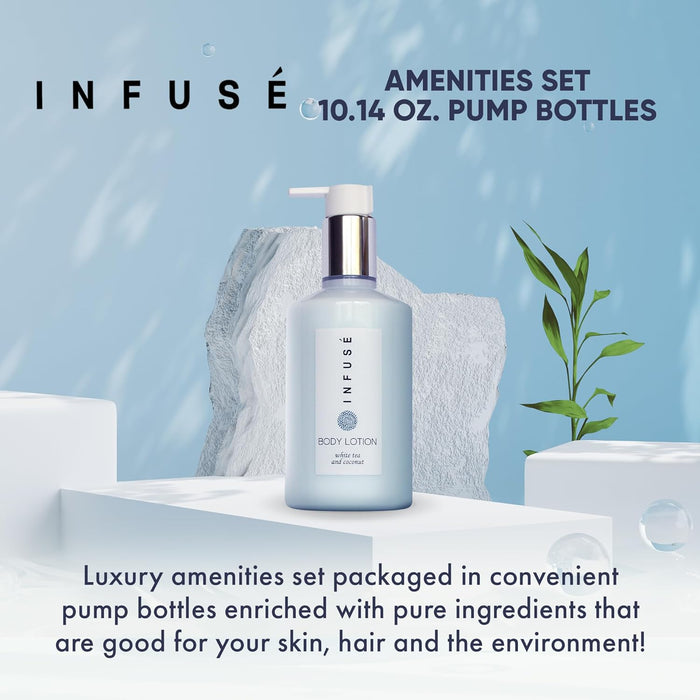 Infuse Lotion, Retail Size Hotel Amenities, 10.14 oz. (Case of 24)