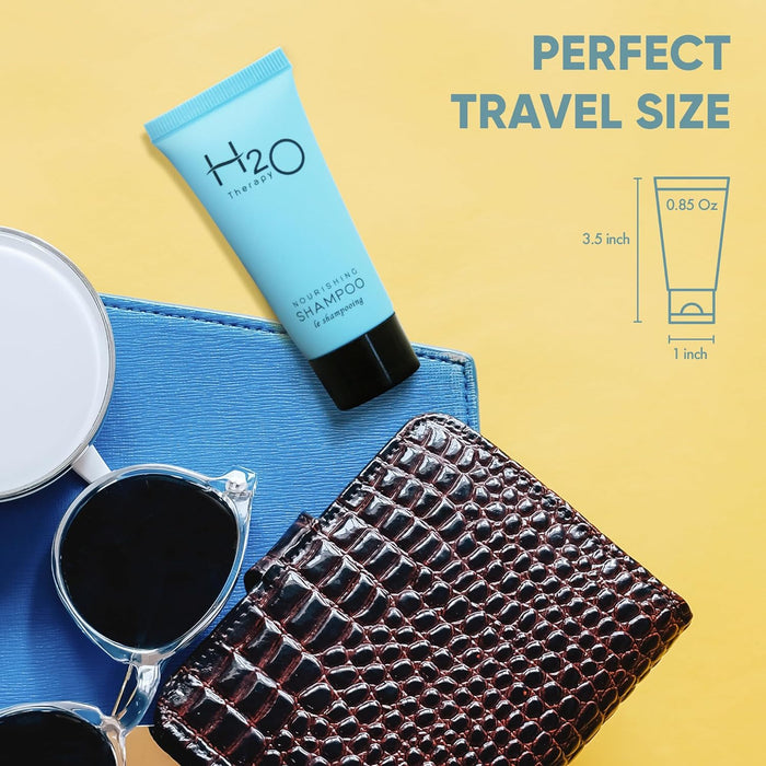 H2O Therapy Shampoo, Travel Size Hotel Hospitality, 0.75 oz (Case of 300)