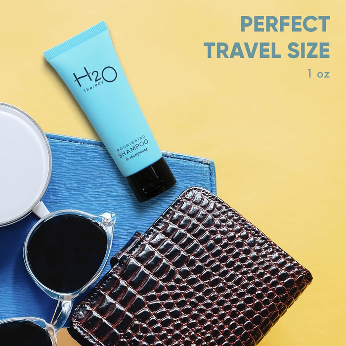 H2O Therapy Shampoo, Travel Size Hotel Hospitality, 1 oz (Case of 300)