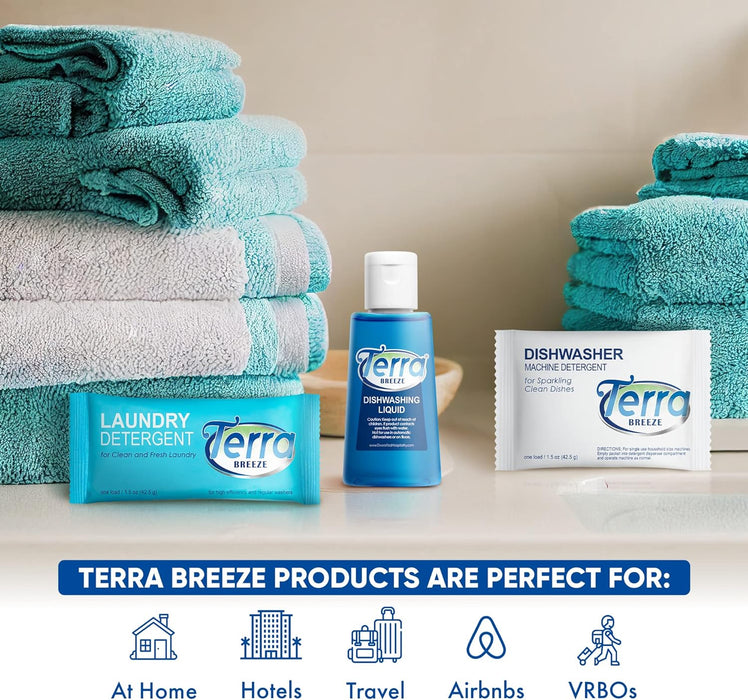 Terra Breeze Detergent & Dish Soap | 1-Shoppe All-in-Kit | Sample Set (3 pcs)