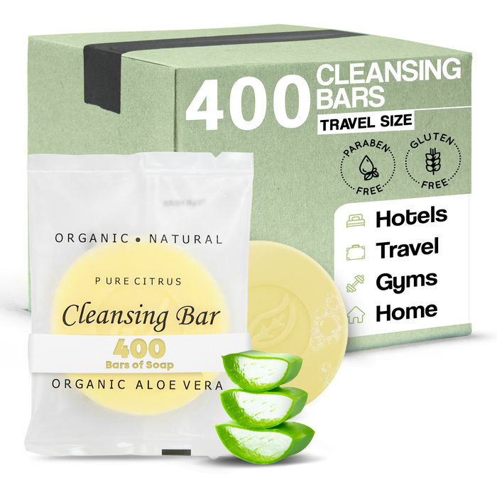 Desert Breeze Cleansing Bar Soap, Travel Size Hotel Amenities, 0.5 oz (Case of 400)