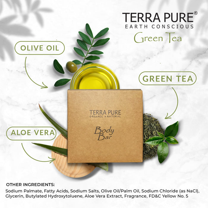 Terra Pure Bar Soap, Travel Size Hotel Amenities, 1.5 oz (Pack of 250)