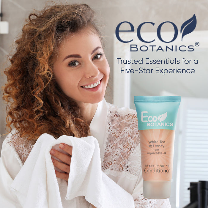 Eco Botanics Travel-Size Hotel Conditioner, 0.85 oz. (Case of 300)