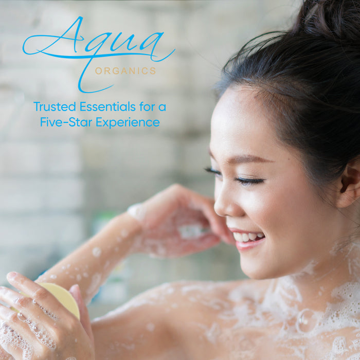 Aqua Organics Bar Soap, Travel Size Beach Hotel Amenities, 1 oz (Case of 500)