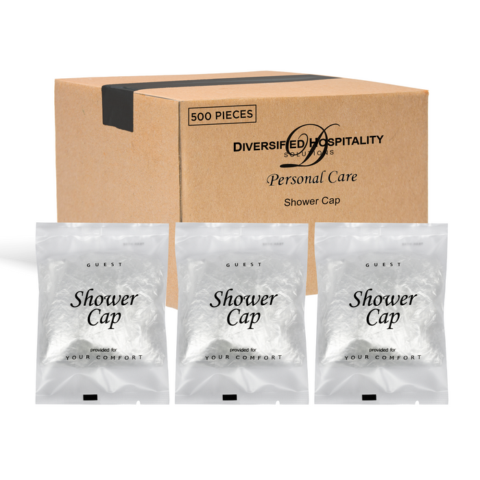 Shower Cap Frosted Sachet Wrap (Case of 500)
