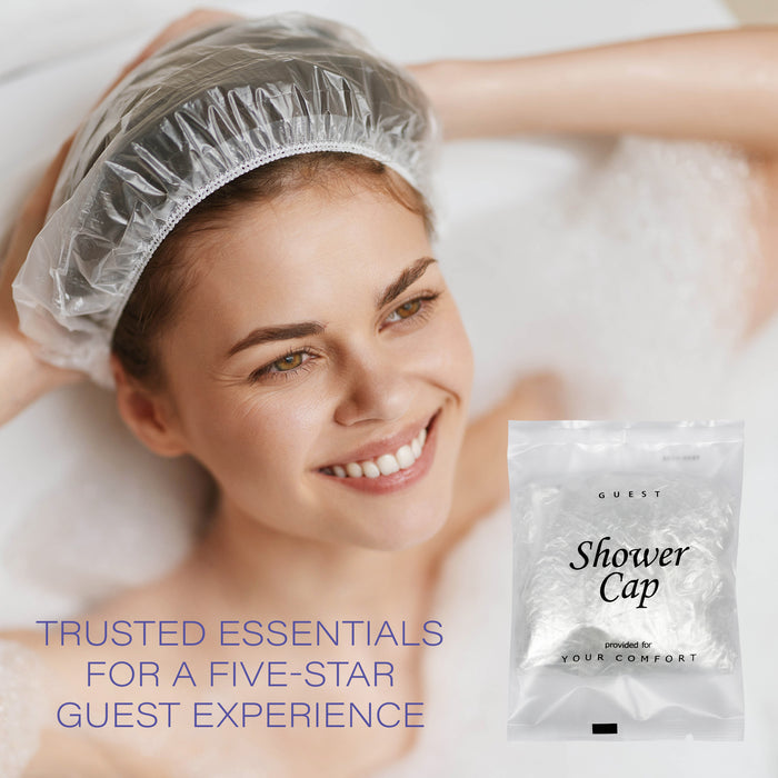 Shower Cap Frosted Sachet Wrap (Case of 500)