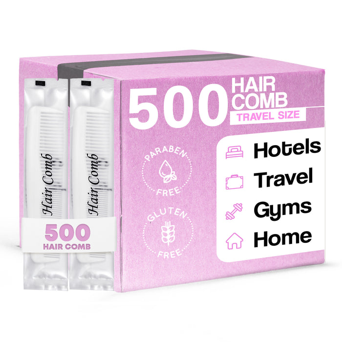 Hair Comb Frosted Sachet Wrap (Case of 500)
