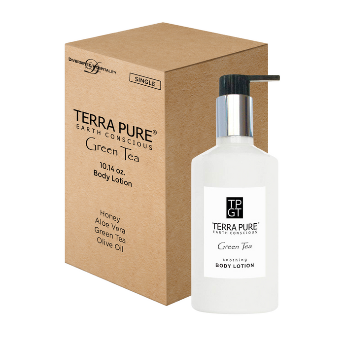 Terra Pure Lotion, Retail Size Hotel Amenities, 10.14 oz. (Single)