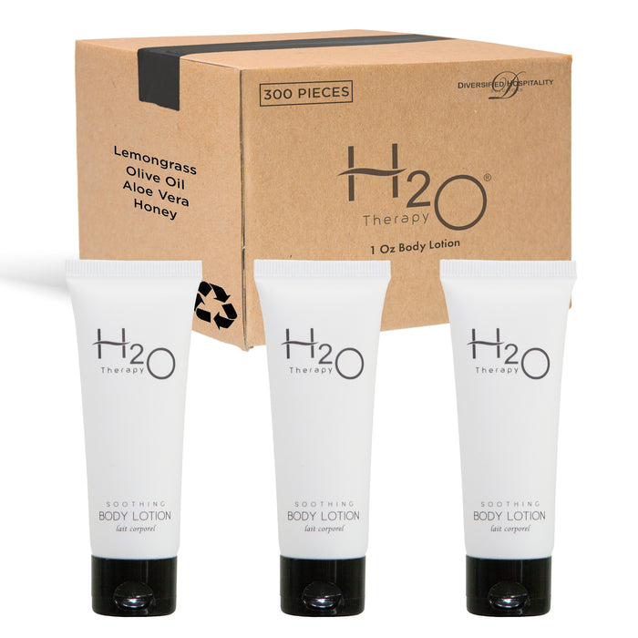 H2O Therapy Lotion, Travel Size Hotel Hospitality, 1 oz (Case of 300)