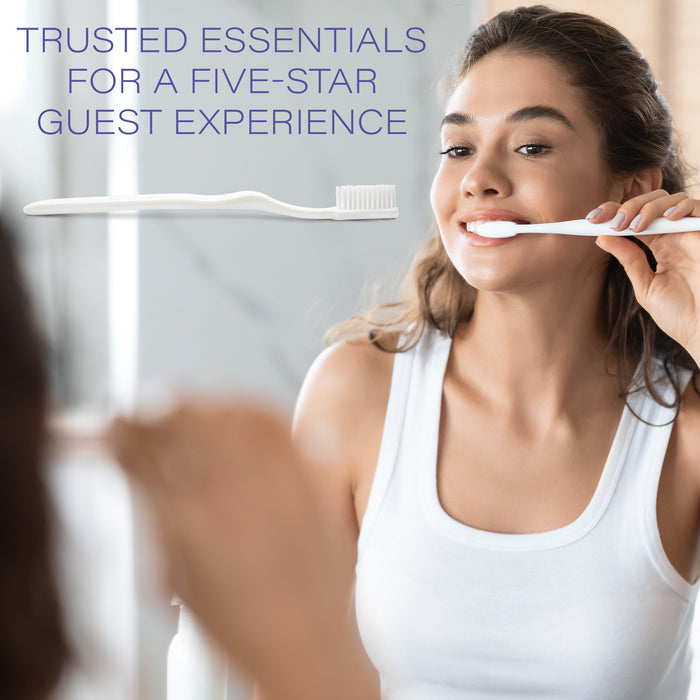 Bulk Disposable Hotel Toothbrushes (case of 144)