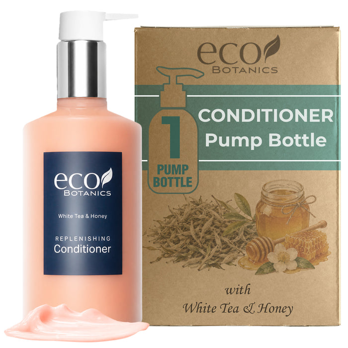 Eco Botanics Conditioner, Retail Size Hotel Amenities, 10.14 oz. (Single)