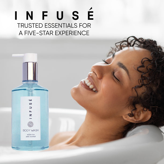 Infuse Body Wash, Retail Size Hotel Amenities, 10.14 oz. (Single)
