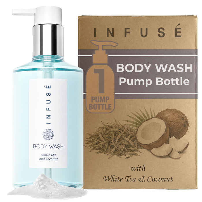 Infuse Body Wash, Retail Size Hotel Amenities, 10.14 oz. (Single)
