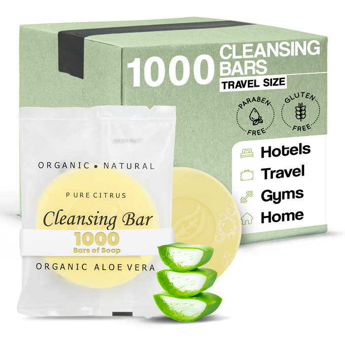 Desert Breeze  Cleansing Bar Soap, Travel Size Hotel Amenities, 0.5 oz (Case of 1000)