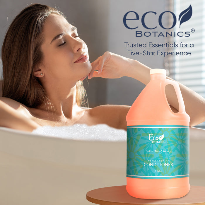 Eco Botanics Hotel Conditioner | 1 Gallon | Designed to Refill Soap Dispensers | by Terra Pure (Single)