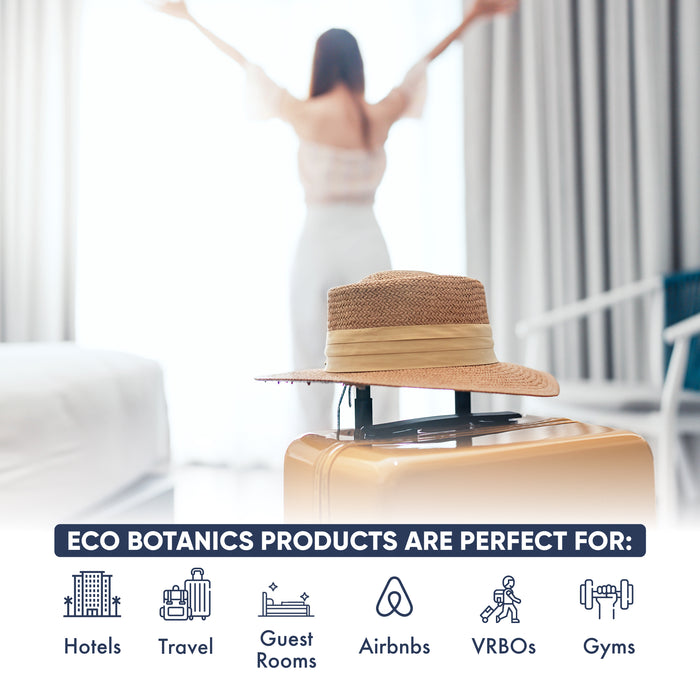Eco Botanics Hotel Shampoo | 1 Gallon | Designed to Refill Soap Dispensers | by Terra Pure (Set of 4)