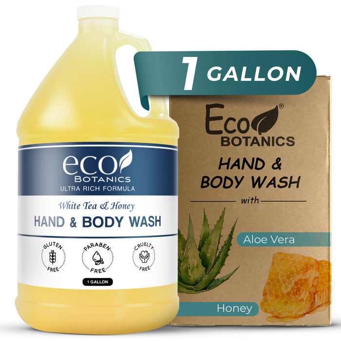 Terra Pure Eco Botanics Hotel Body Wash/Hand Soap | 1 Gallon | Designed to Refill Soap Dispensers (Single)