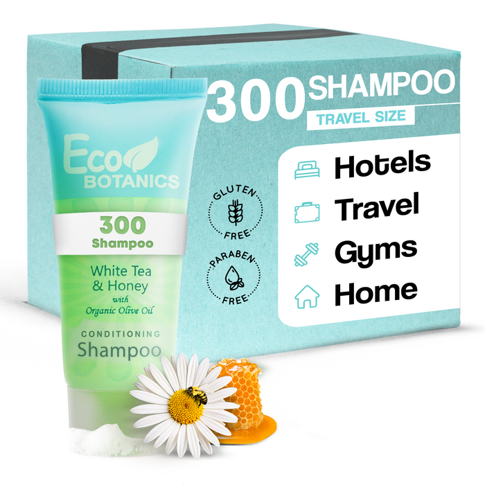 Eco Botanics Travel-Size Hotel Conditioning Shampoo 0.85 oz (Case of 300)
