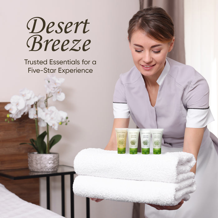 Desert Breeze | 1-Shoppe All-In-Kit | Hotel Size Amenities Set | Hotel / AirBnB / VRBO / Vacation Rental Soap Set | (80 pcs)