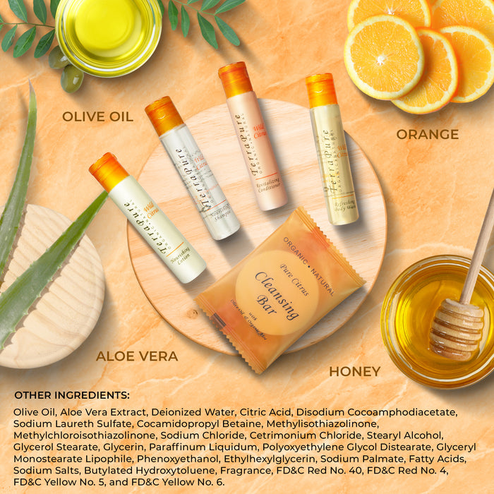 Terra Pure Wild Citrus | 1-Shoppe All-in-Kit | Sample Set (5 pcs)