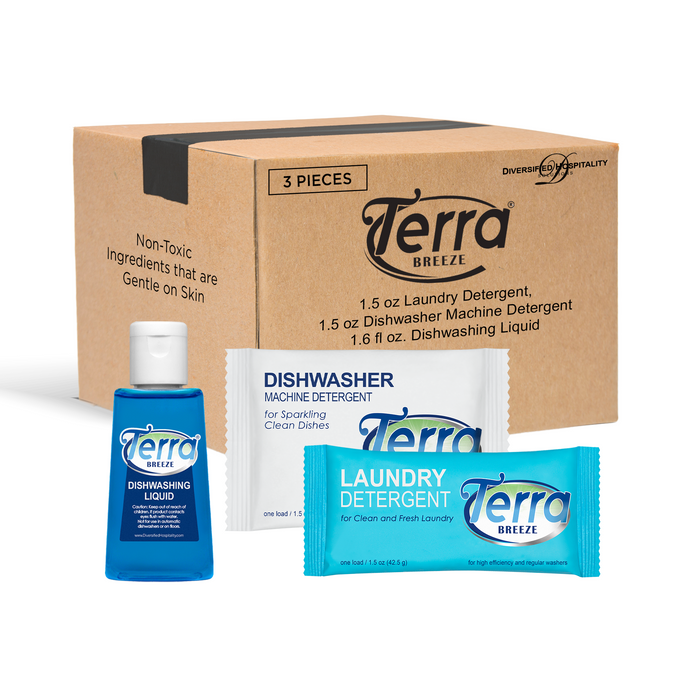 Terra Breeze Detergent & Dish Soap | 1-Shoppe All-in-Kit | Sample Set (3 pcs)