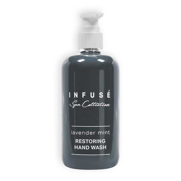 Infuse Lavender Mint Hand Wash | Spa Collection | Hotel Amenities in Pump Bottle | 10.14 oz. / 300 ml (Case of 12)