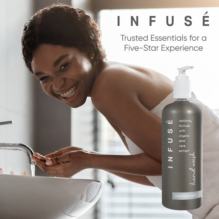 Terra Pure Infuse Lavender Mint Hand Wash | 400 ml SINGLE