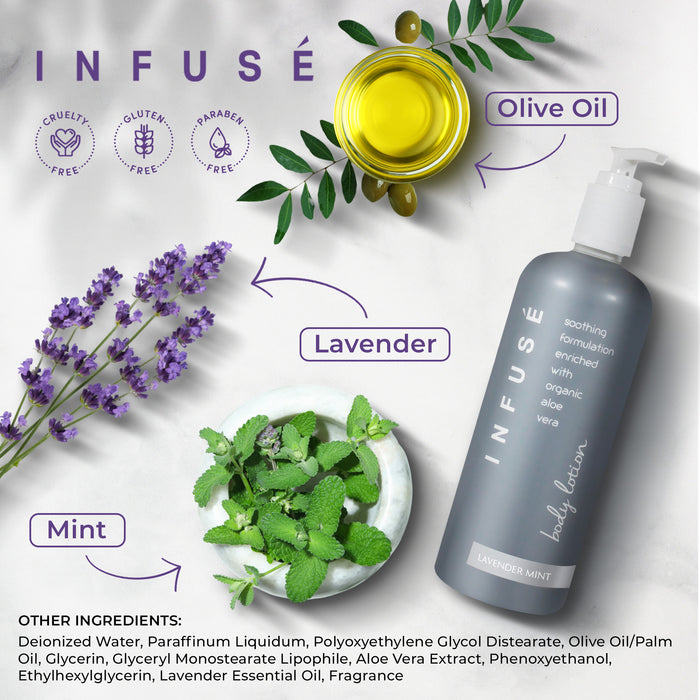 Terra Pure Infuse Lavender Mint Lotion | 400 ml SINGLE